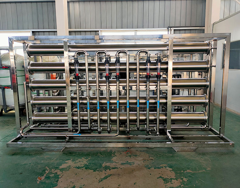 上高全不锈钢双级6吨反渗透设备